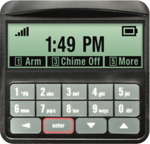 tattletale professional alarm system keypad